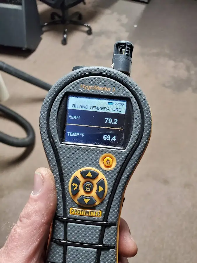 Moisture meter humidity assessment for Mold Remediation & Removal in Crystal City